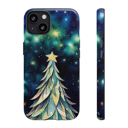 Christmas Tree On a Sky Full of Stars - Impact Resistant Phone Case iPhone 13 Glossy